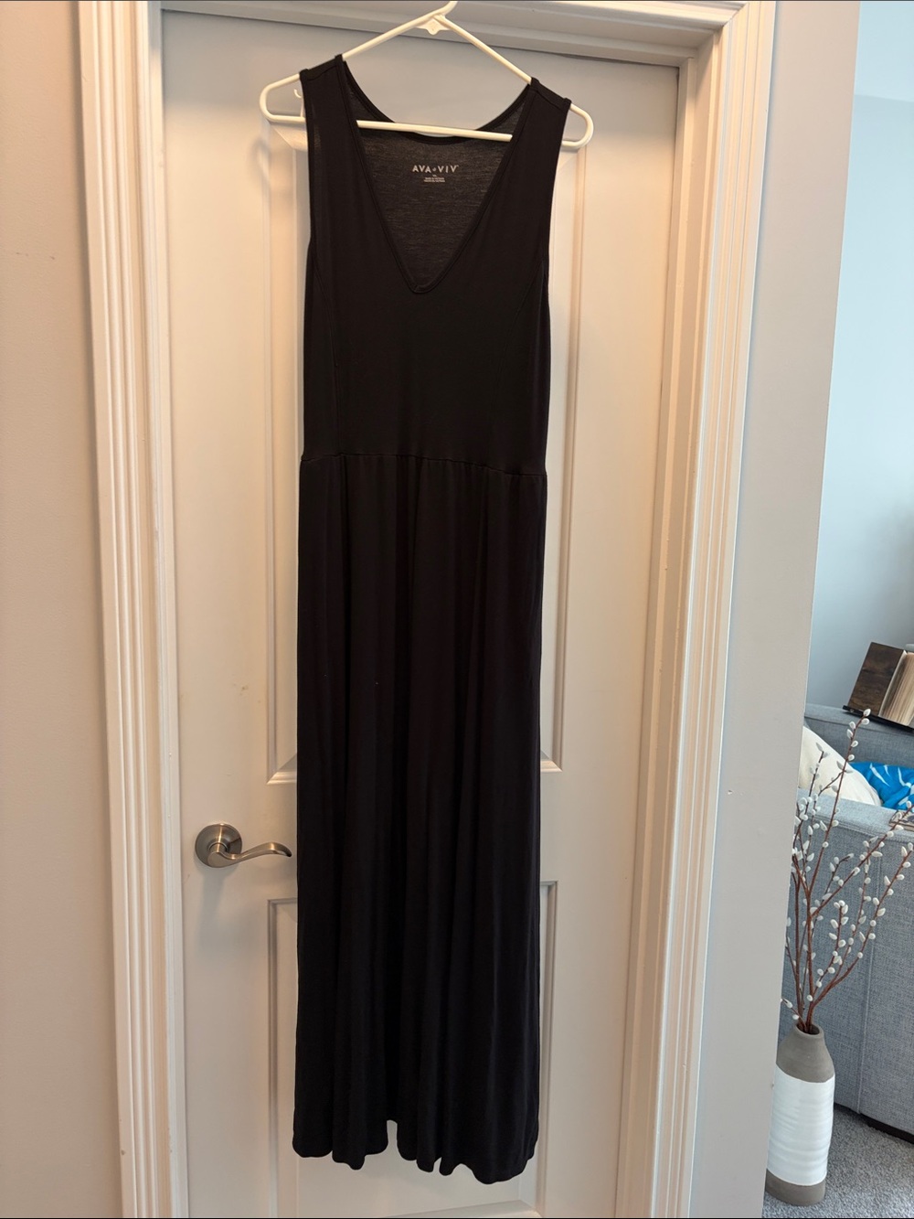 Ava & Viv Black Maxi Dress